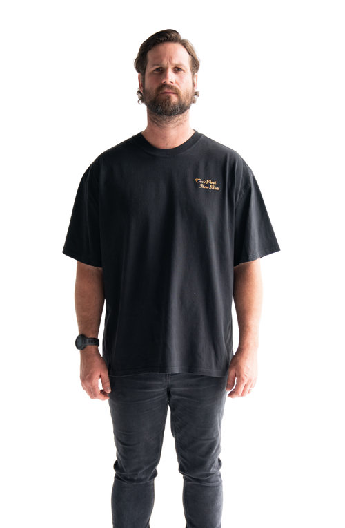 Pasha Bulker shipping container beach on nobby’s beach in front of the nobby’s lighthouse t-shirt newcastle