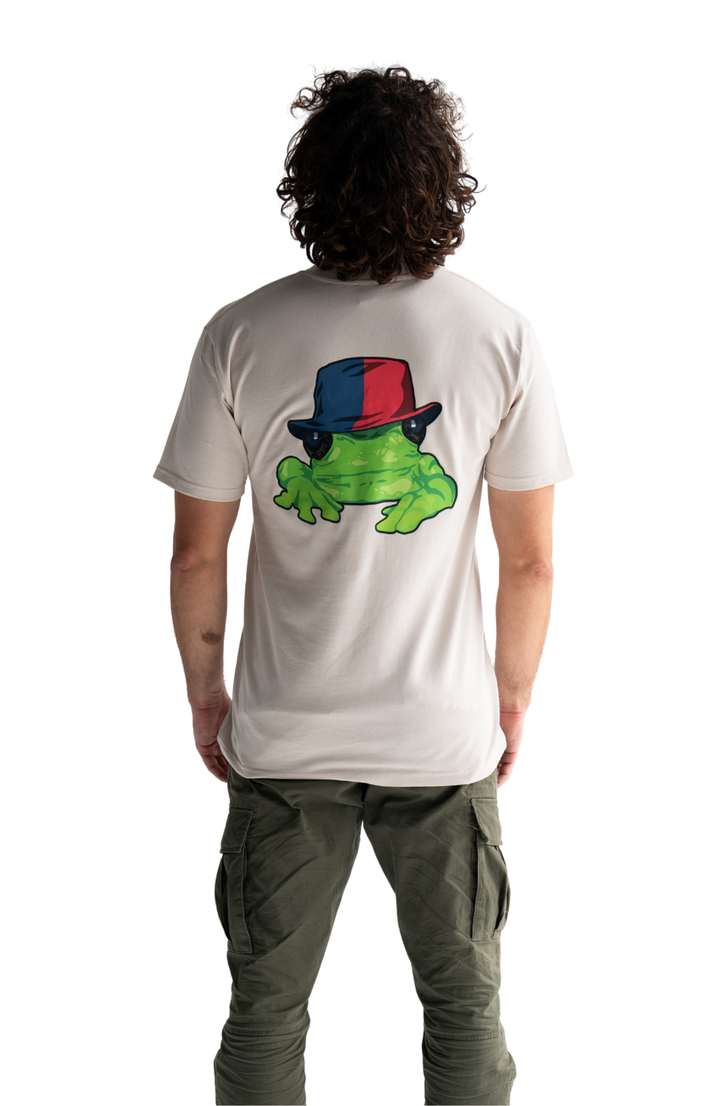 Silverchair Frogstomp album art combined with andrew johns red and blue hat t-shirt newcastle