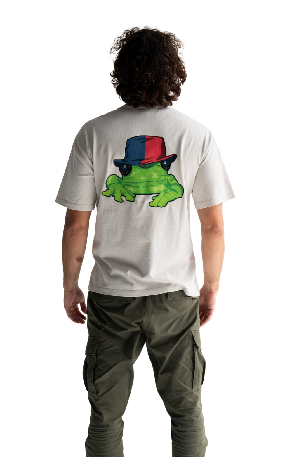 Silverchair Frogstomp album art combined with andrew johns red and blue hat t-shirt newcastle