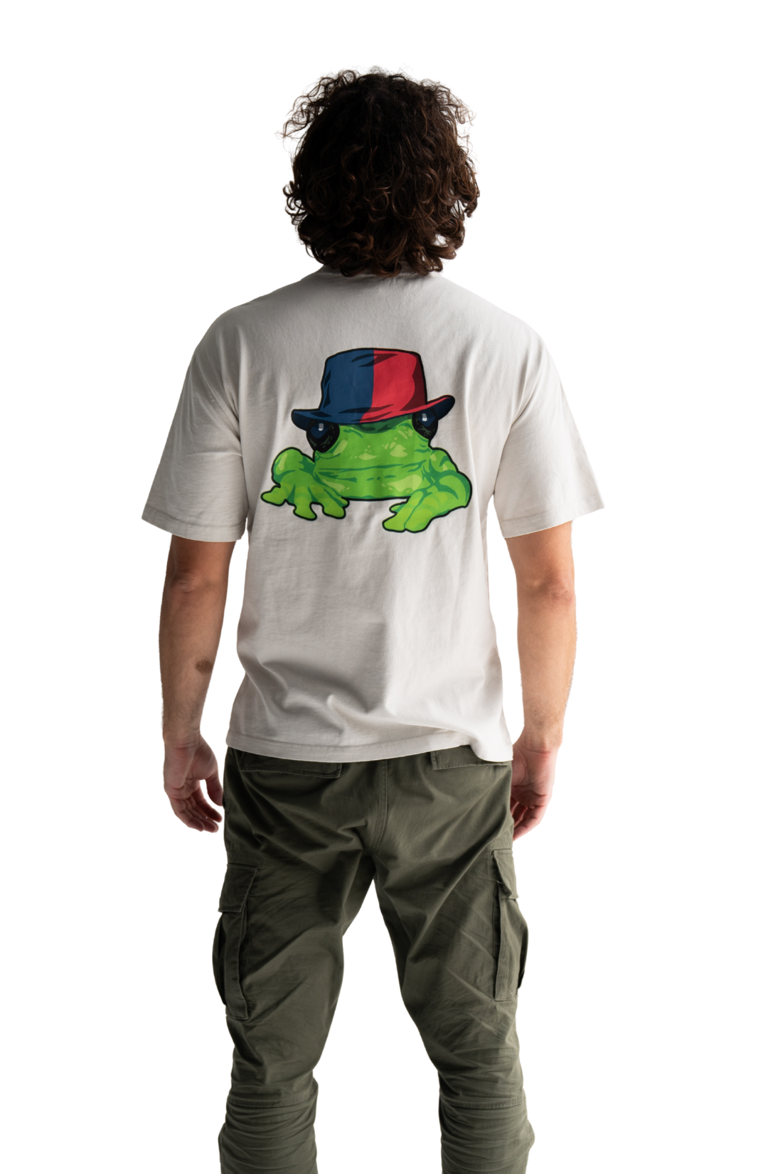 Silverchair Frogstomp album art combined with andrew johns red and blue hat t-shirt newcastle
