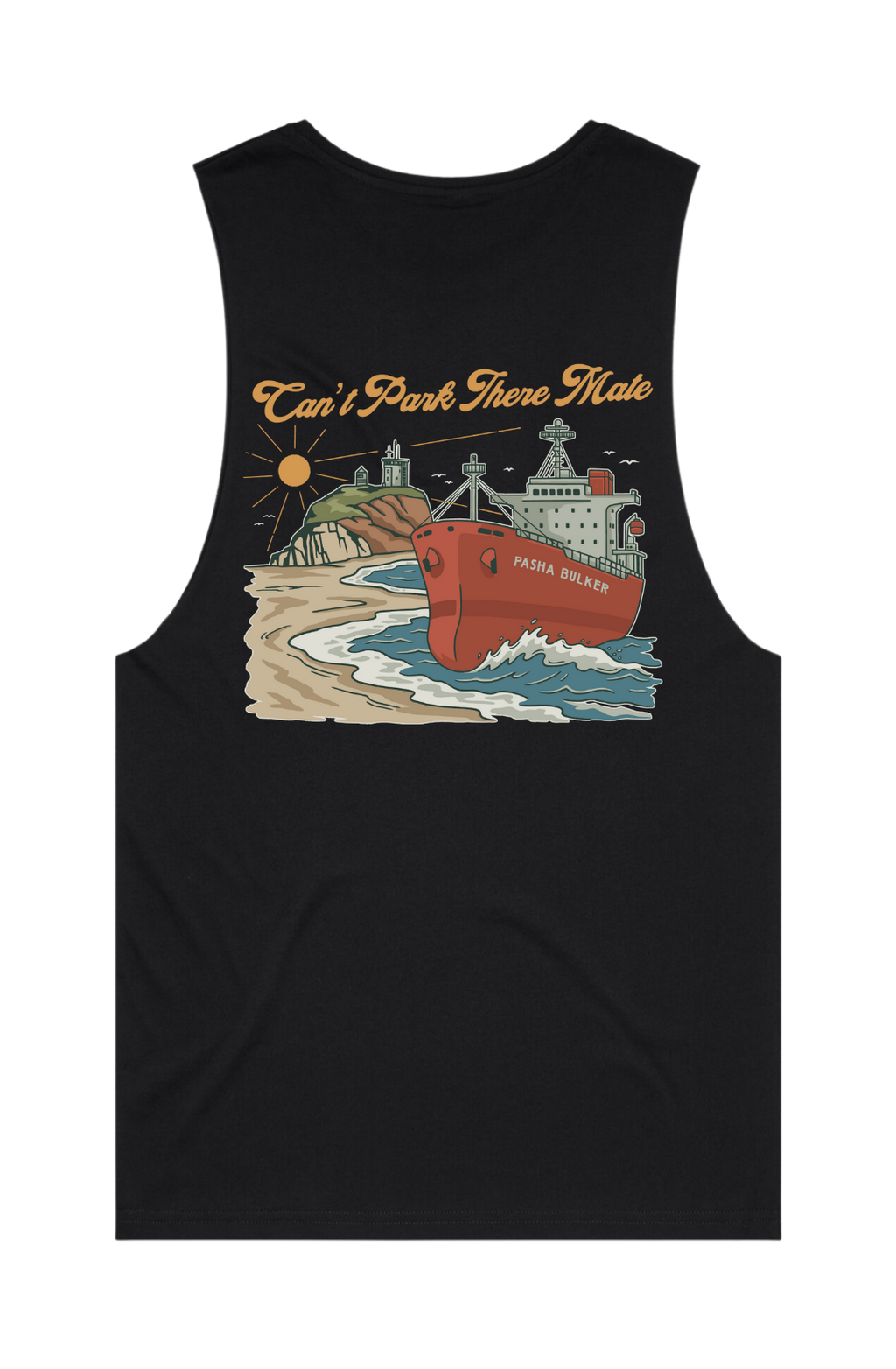 Can't Park There Mate - Men's Tank
