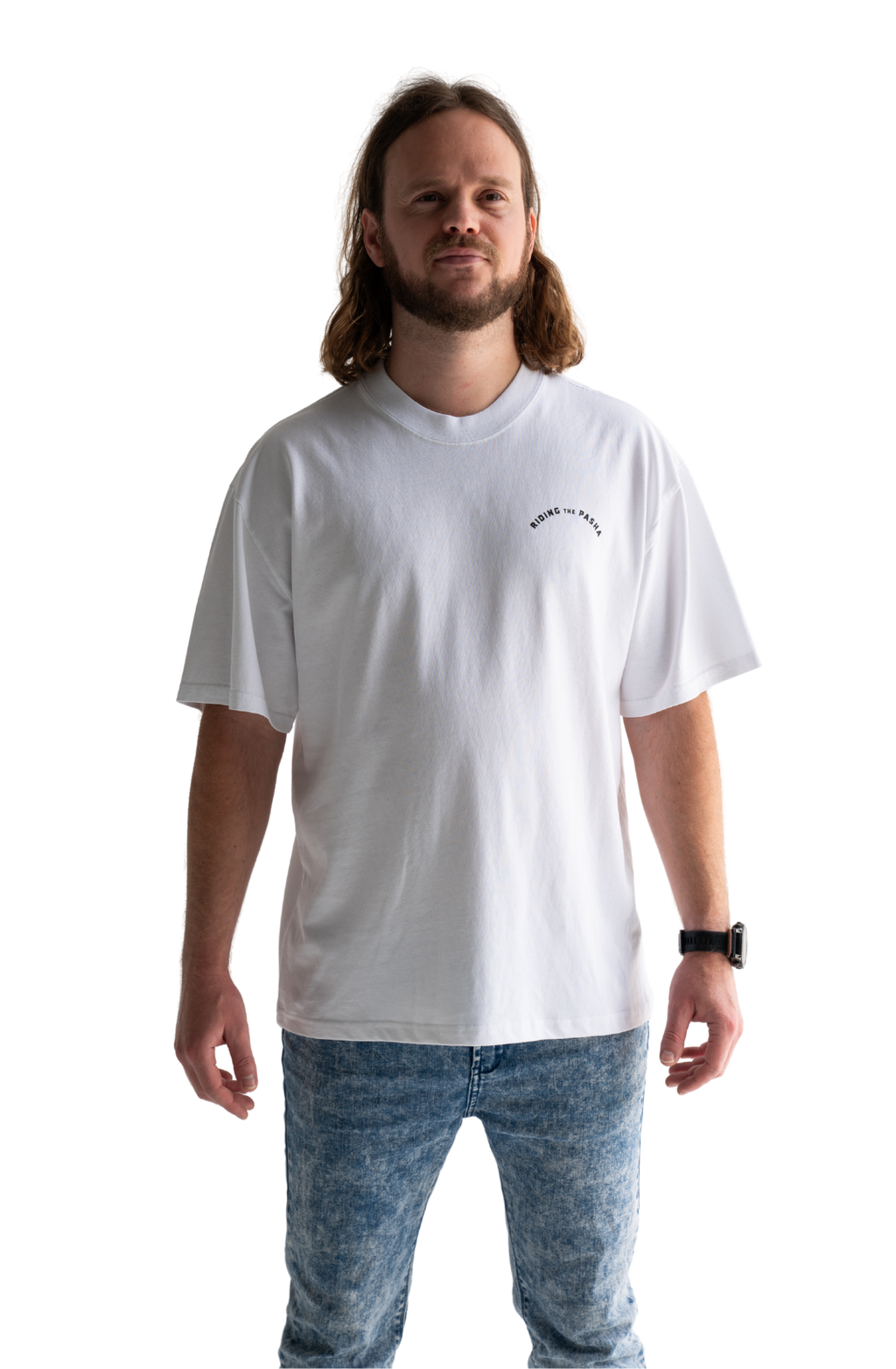 Skeleton surfing on the pasha bulker shipping container nobby’s beach newcastle t-shirt